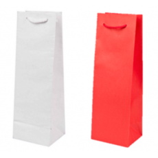 Plain Colour Wine Paper Gift Bag